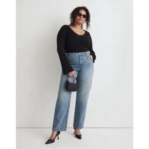 Madewell The 90s Straight Jean Rondell Wash Size 32